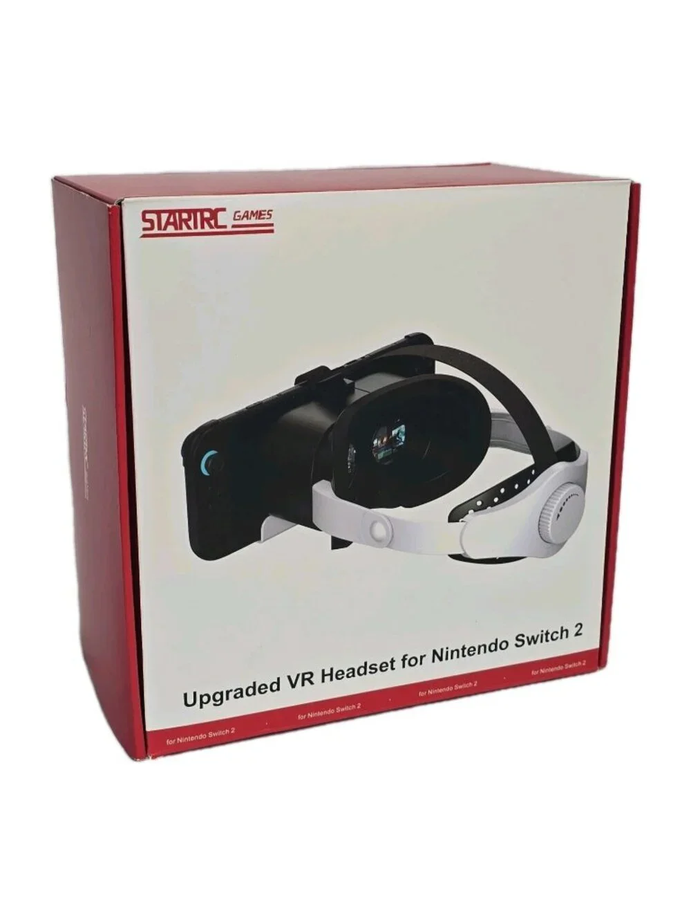 VR Headset for Nintendo Switch OLED VR Glasses W/ Adjustable Lens Head Straps